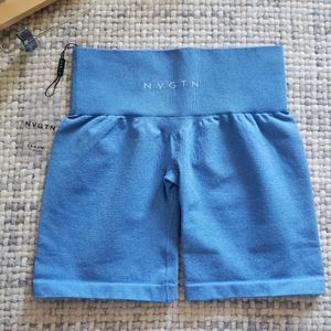 NVGTN Ocean Blue Pro Shorts Small